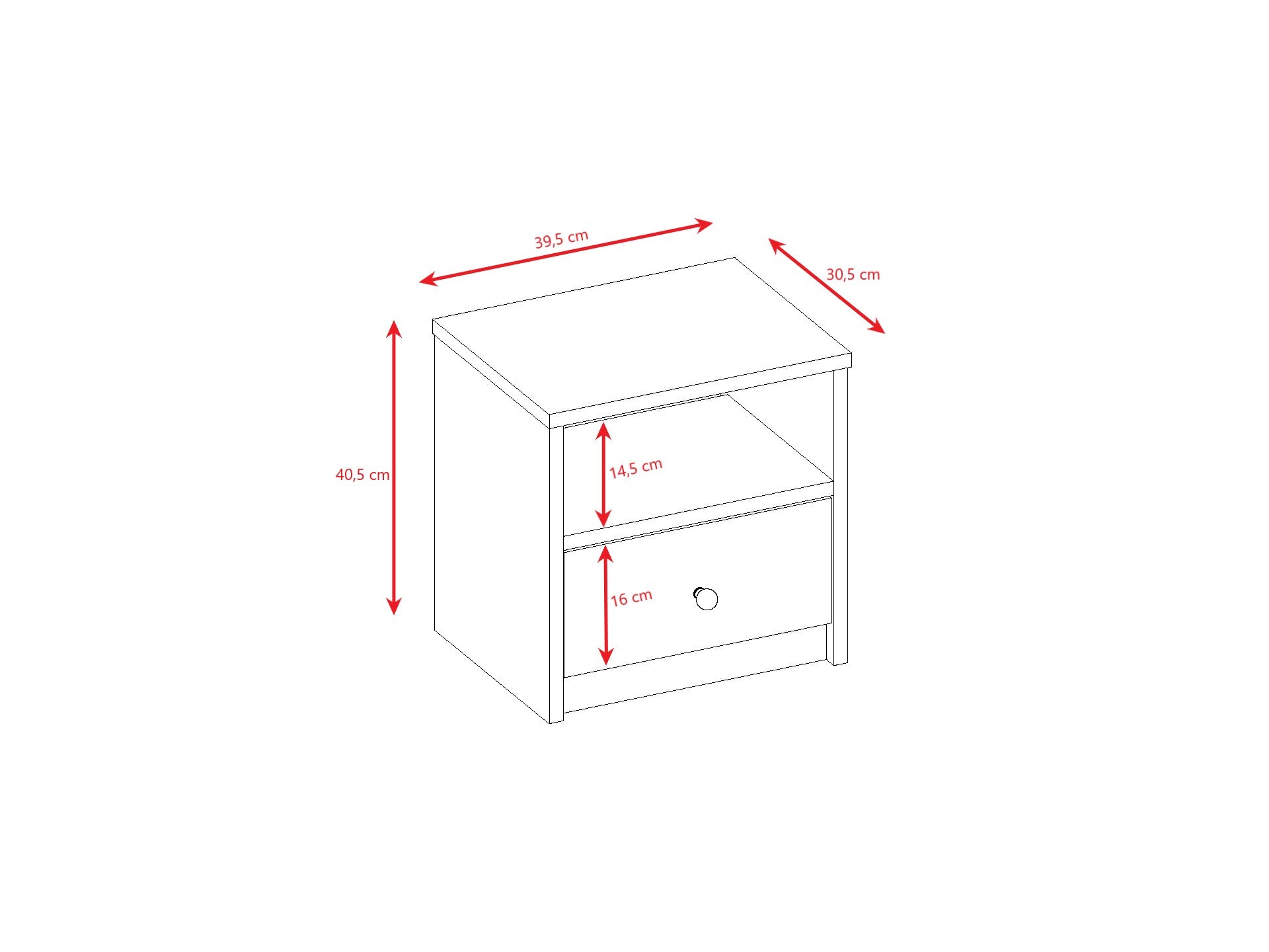 Babydreams Bedside Table