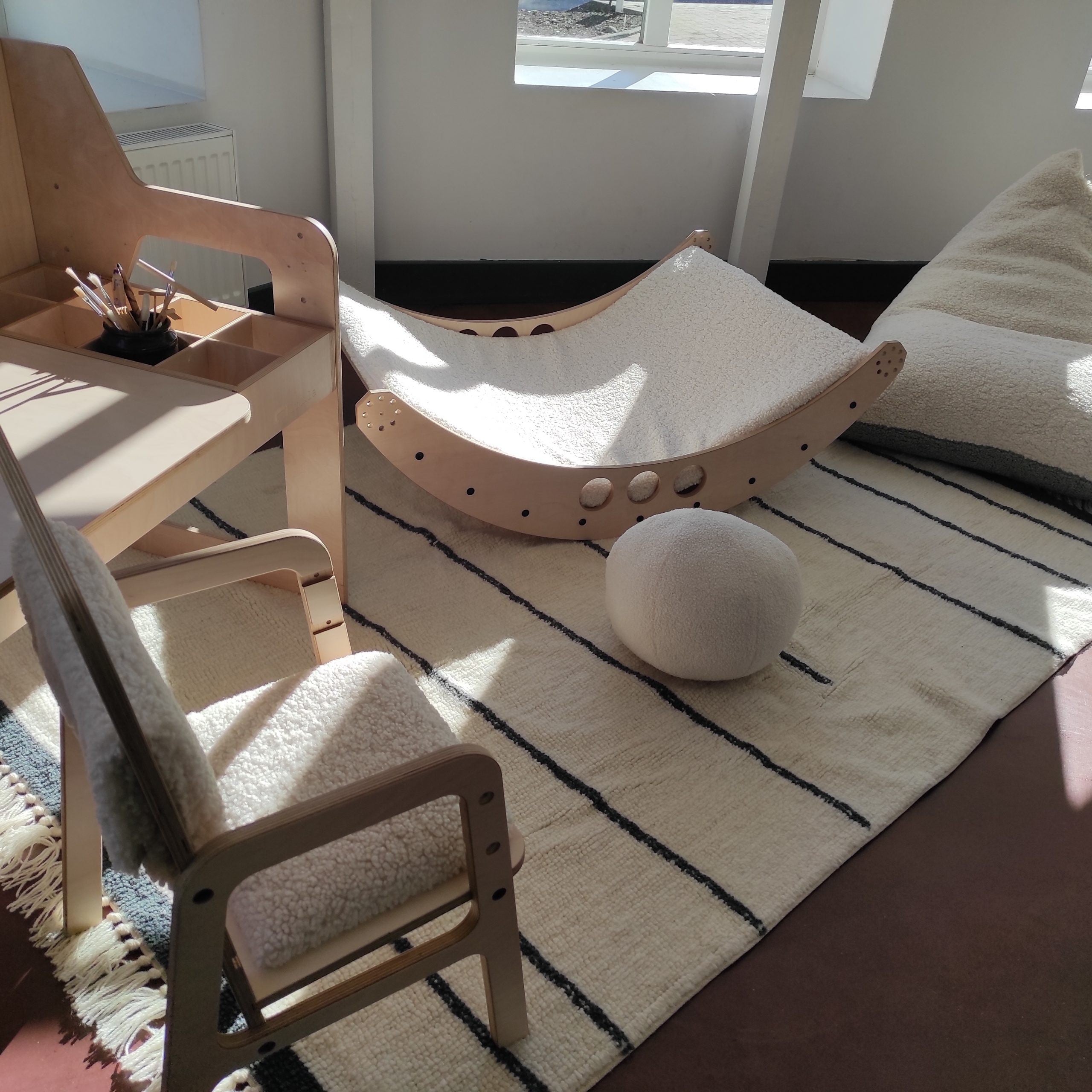 Kids Bean Bag Chair - Cloud Lamb Duo