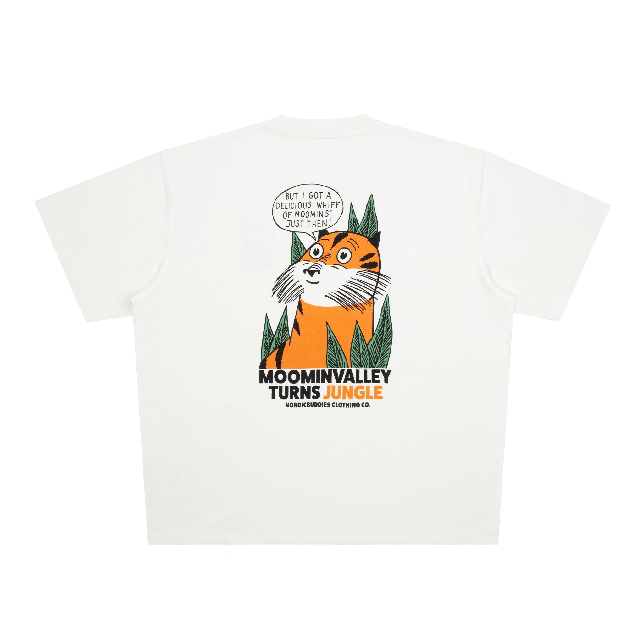 Moomin Jungle Heavy Unisex T-shirt - White