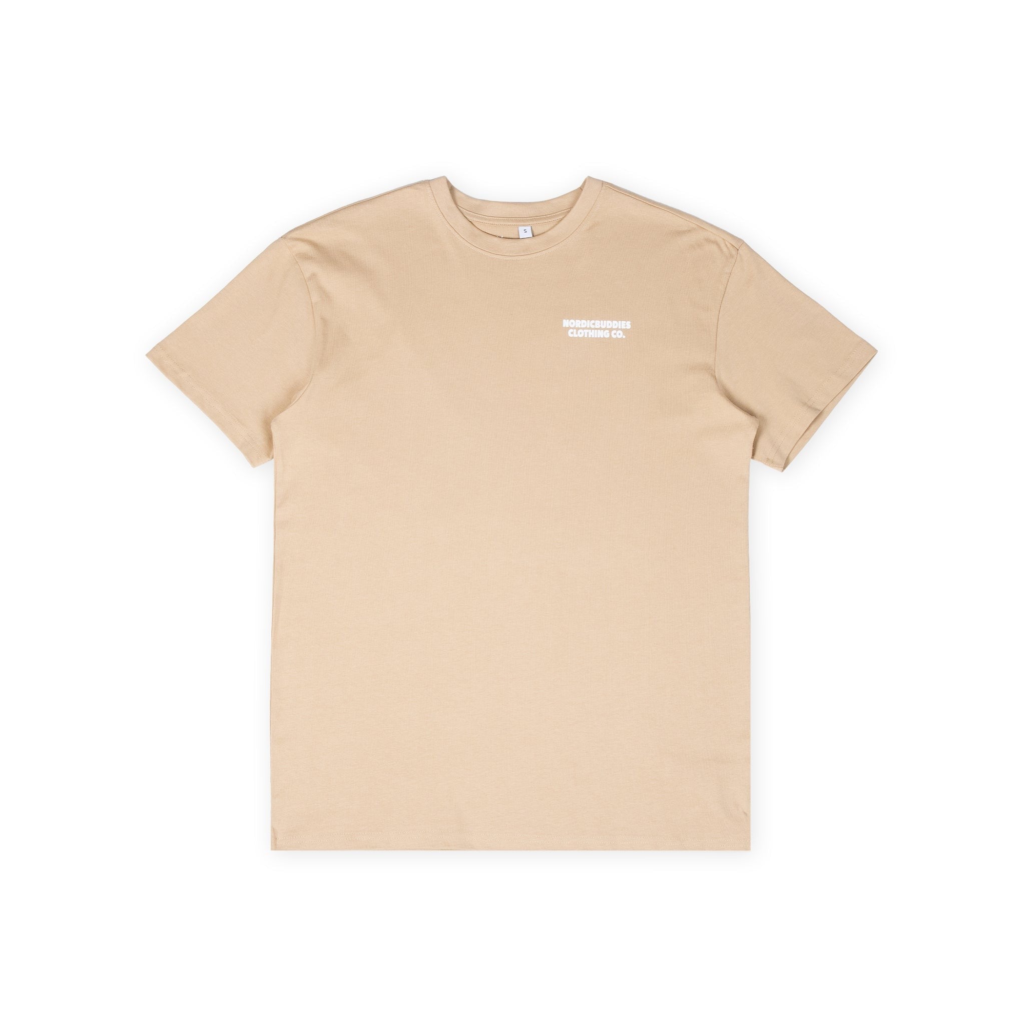 Organic Cotton Premium T-Shirt Sniff - Beige Temper T-Shirt